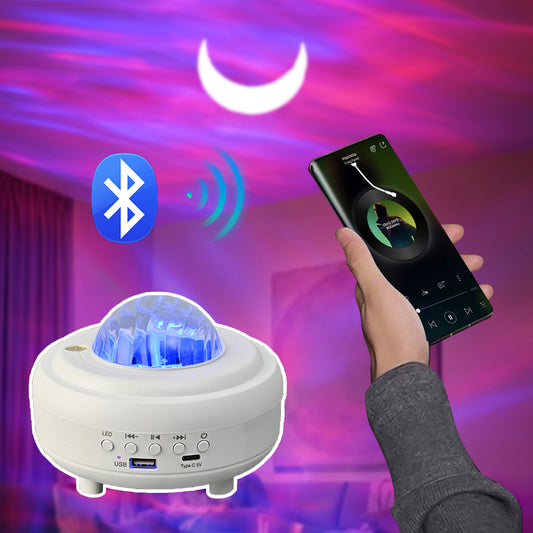 Galaxy Star Projector - Bluetooth LED Night Light - Starry Sky Projector Night Lamp
